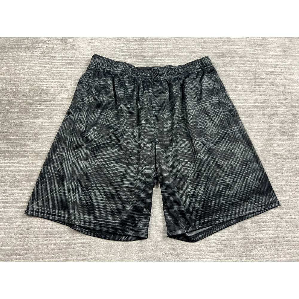 Champion C9 Shorts Mens XXL Black Grey Geometric Mesh Athletic Basketball 30660